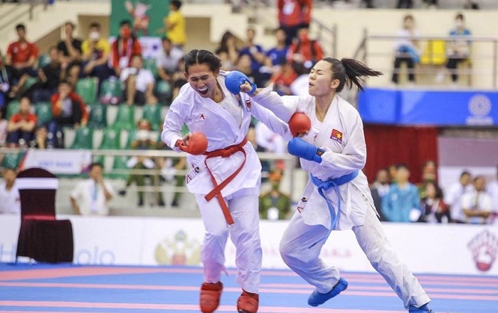  Karate Việt Nam đã dành 7 huy chương Vàng tại SEA Games 31